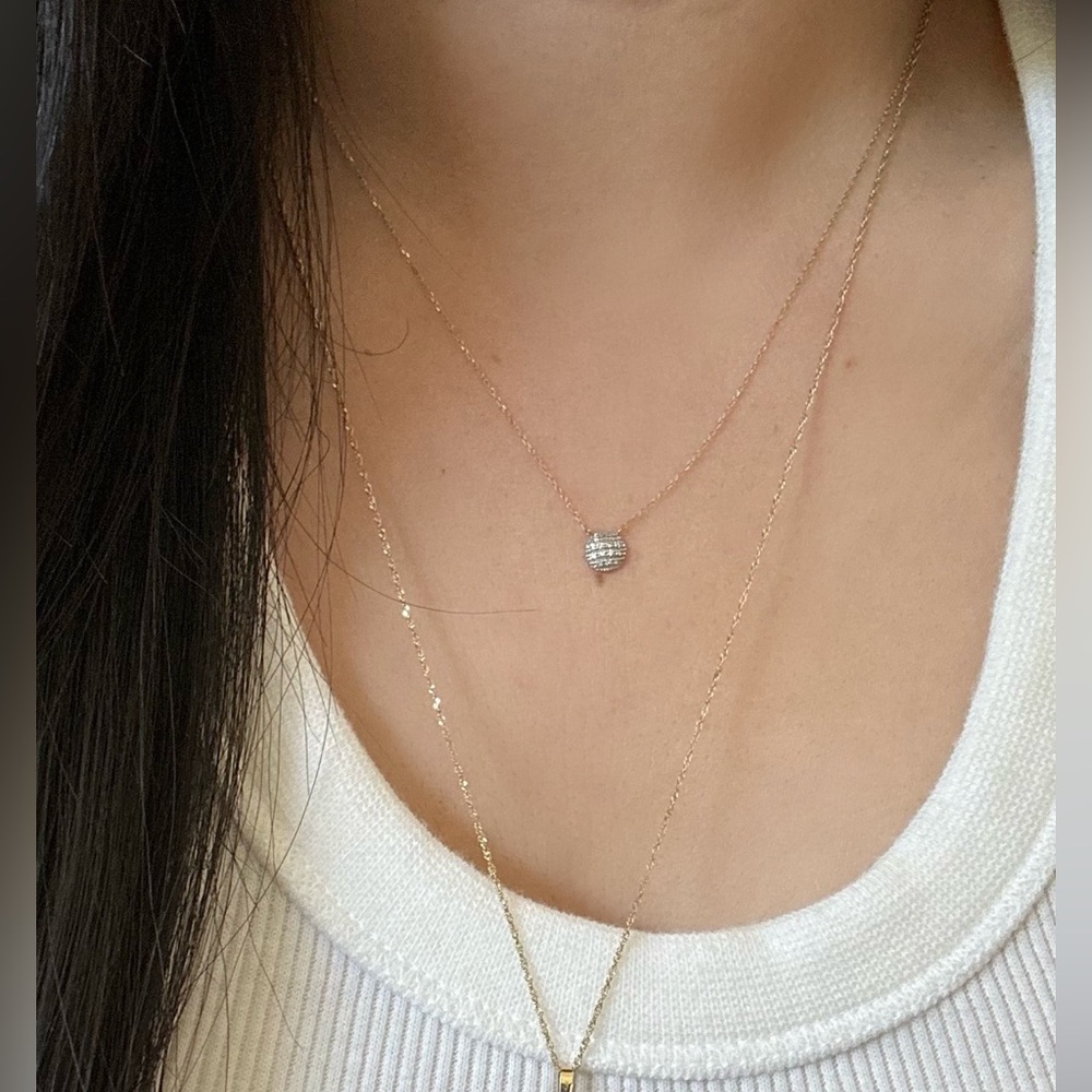 14k Solid Gold 18” Necklace Chain